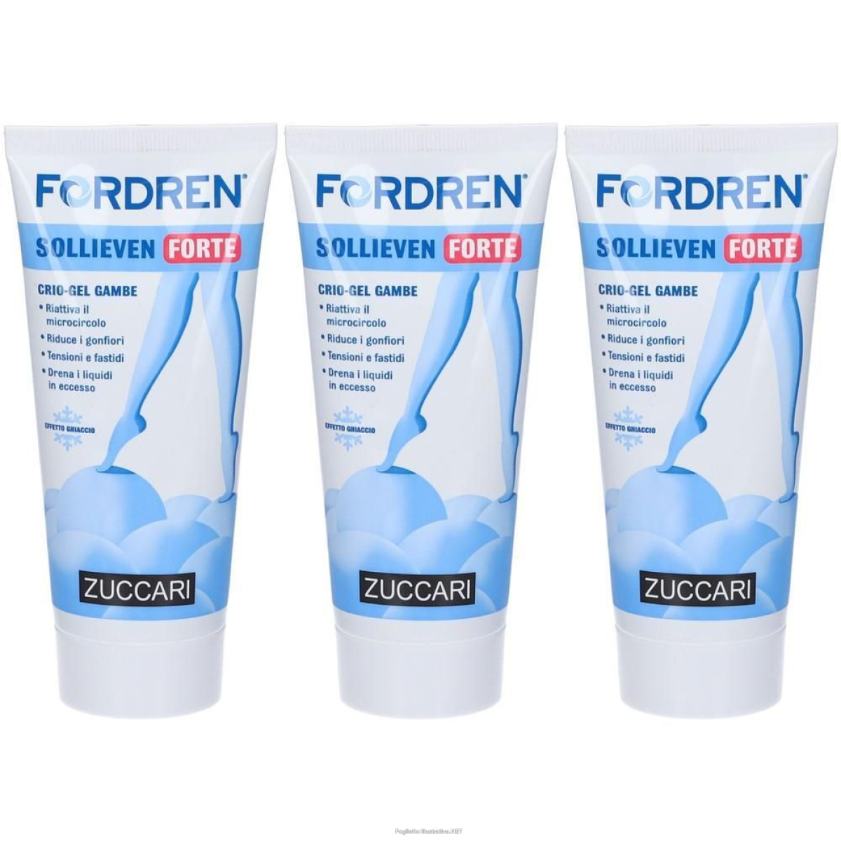 Compra Online fordren sollieven forte crio gel gambe 3x100 ml e Trova l'offerta più bassa