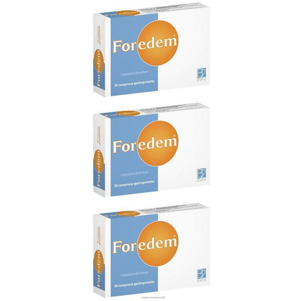Compra Online foredem 30 compresse gastroprotette 3x30 g gastroresistenti e Trova l'offerta più bassa