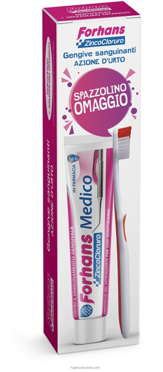 Compra Online forhans dentifricio med+spazz e Trova l'offerta più bassa