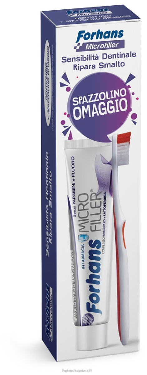Compra Online forhans dentifricio microfiller + spazzolino e Trova l'offerta più bassa