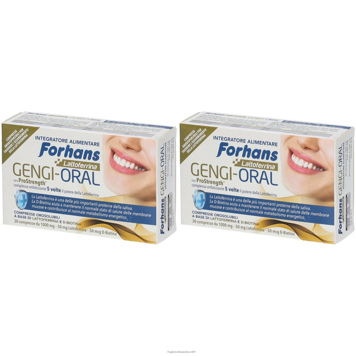 Compra Online forhans lattoferrina gengi-oral compresse orosolubili set da 2 2x30 pz e Trova l'offerta più bassa