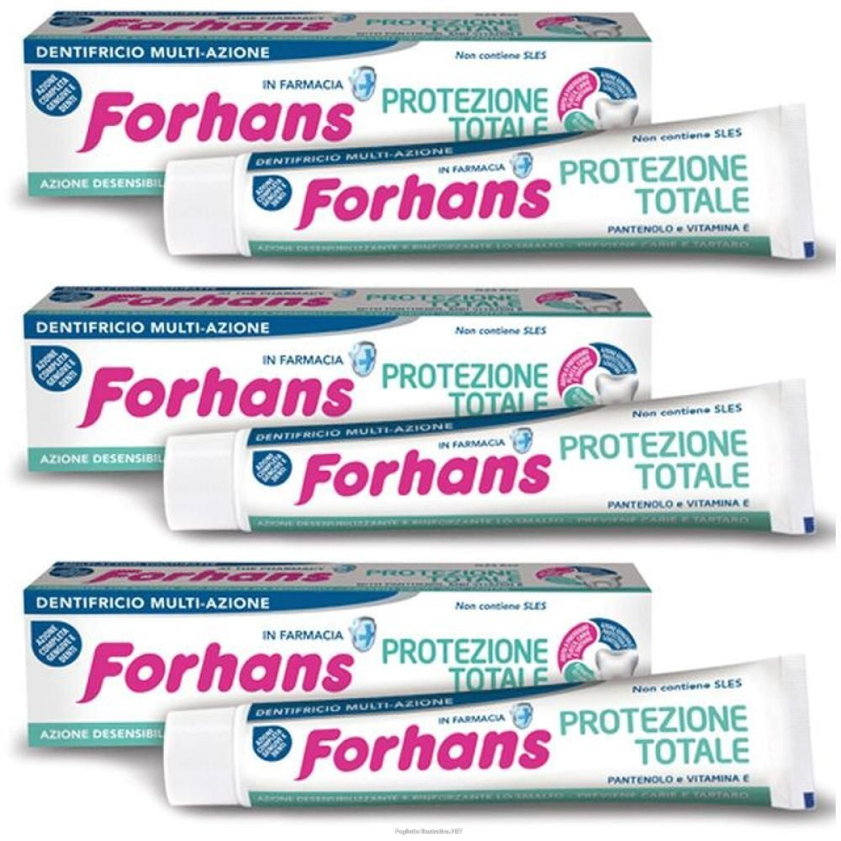 Compra Online forhans protezione totale dentifricio 75 ml e Trova l'offerta più bassa