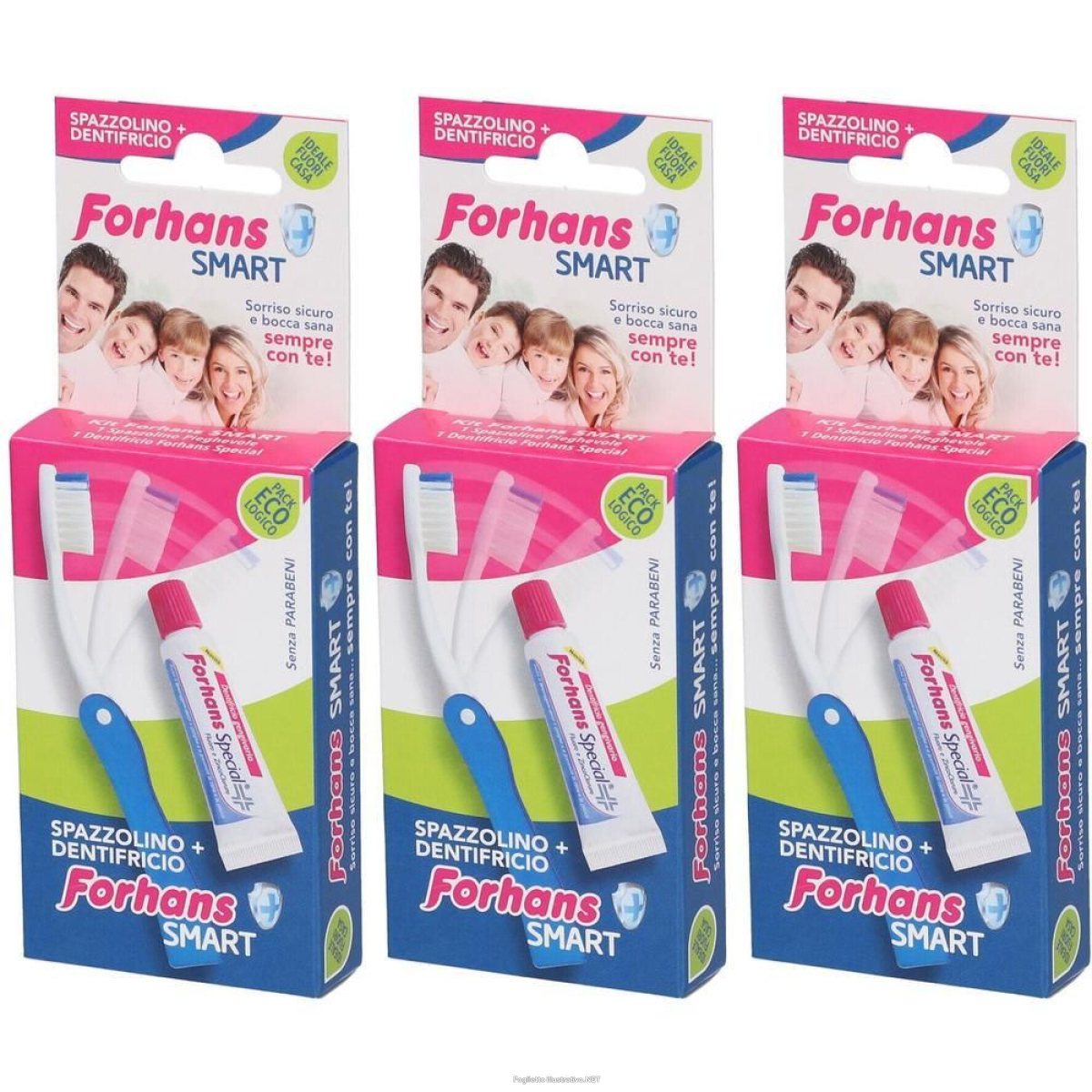 Compra Online forhans smart kit spazzolino+dentifricio 1 pz set combinato e Trova l'offerta più bassa