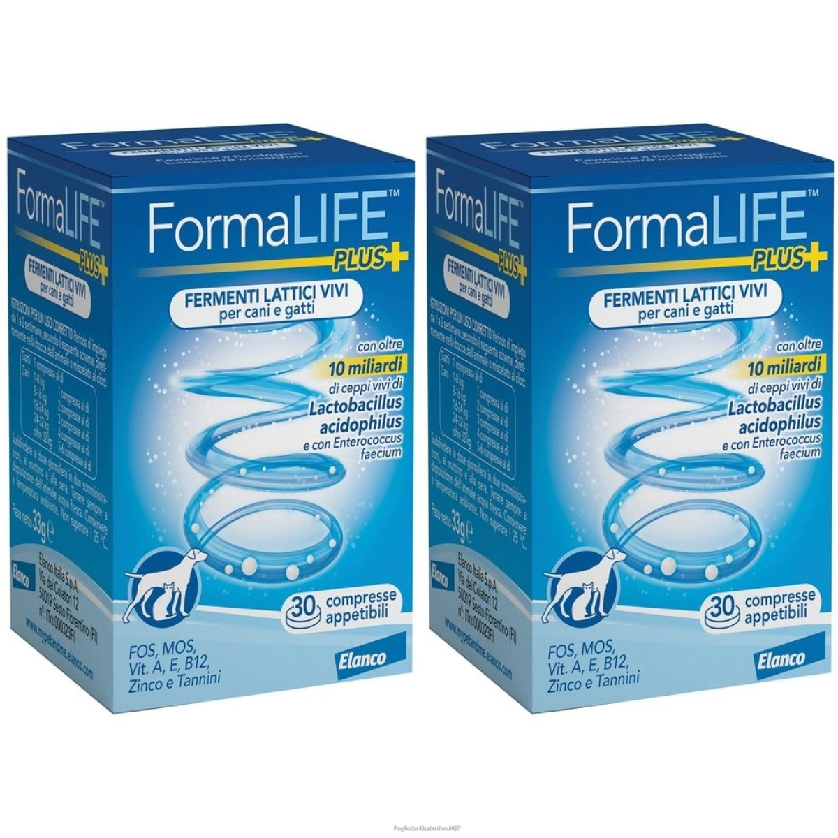 Compra Online formalife plus fermenti lattici vivi 30 compresse appetibili set da 2 e Trova l'offerta più bassa