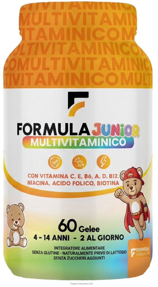 Compra Online formula multivitaminico junior 60 gelee fragola mela verde arancia limone senza zuccheri aggiunti e glutine e Trova l'offerta più bassa