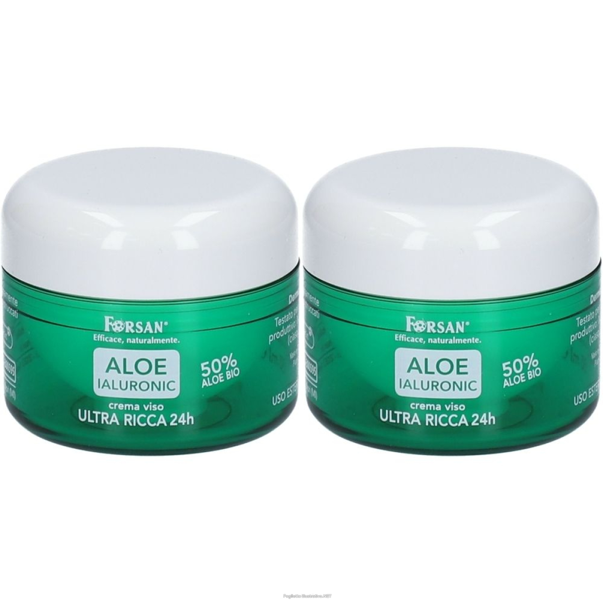 Compra Online forsan® aloe ialuronic crema viso ultra ricca 24h set da 2 2x50 ml cre e Trova l'offerta più bassa