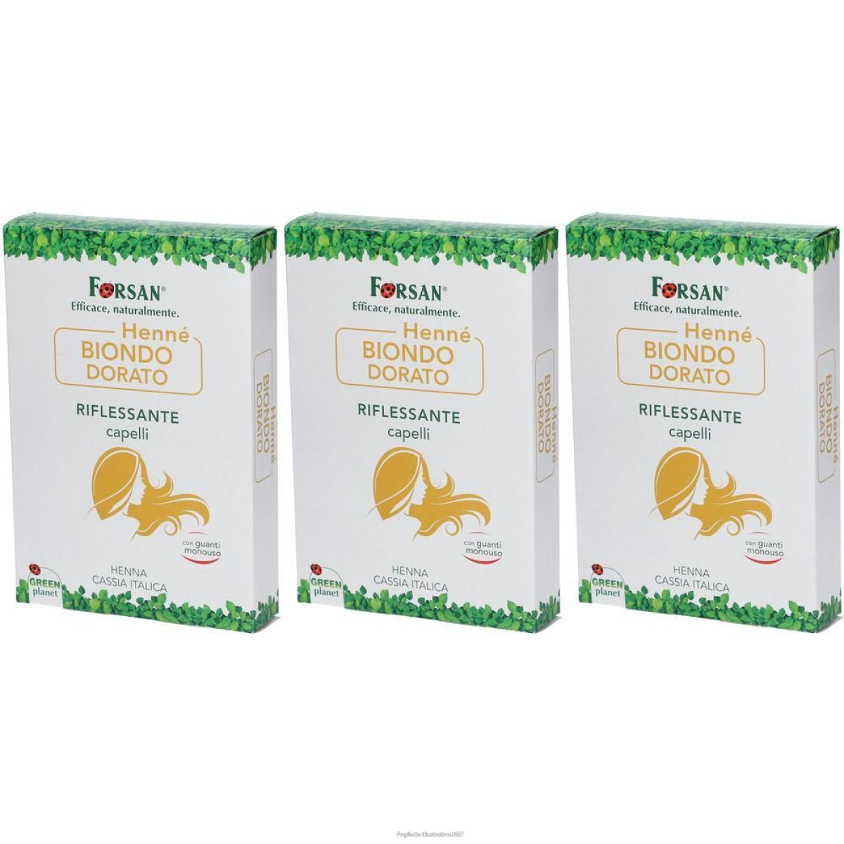 Compra Online forsan® hennè biondo dorato 100 g tintura e Trova l'offerta più bassa