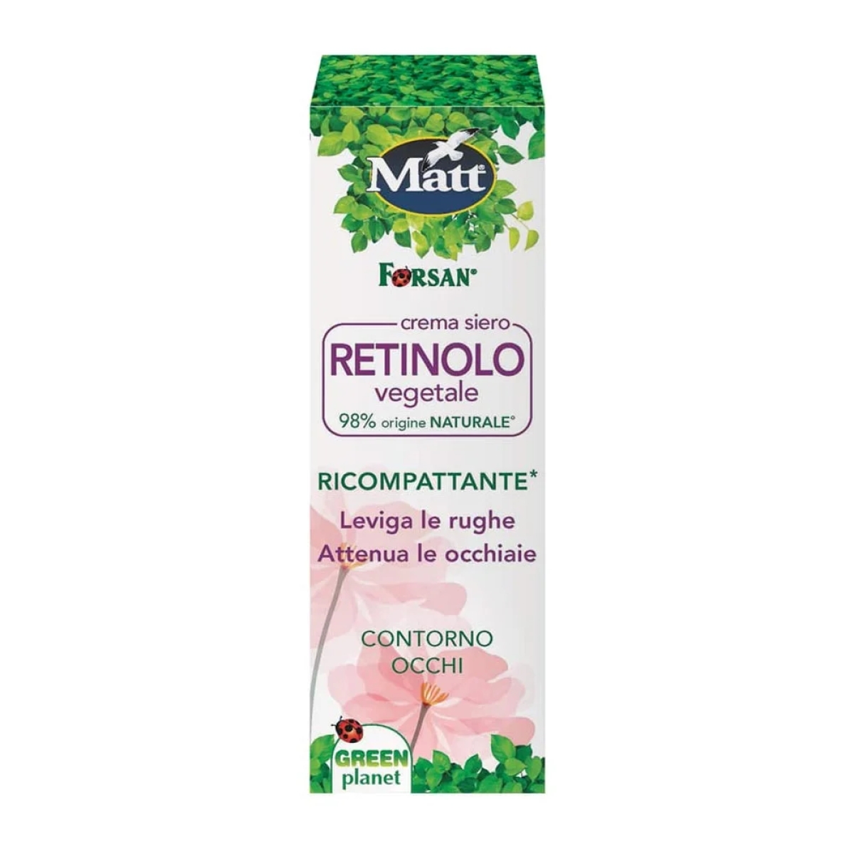 Compra Online forsan siero crema contorno occhi retinolo vegetale ricompattante, 15ml e Trova l'offerta più bassa