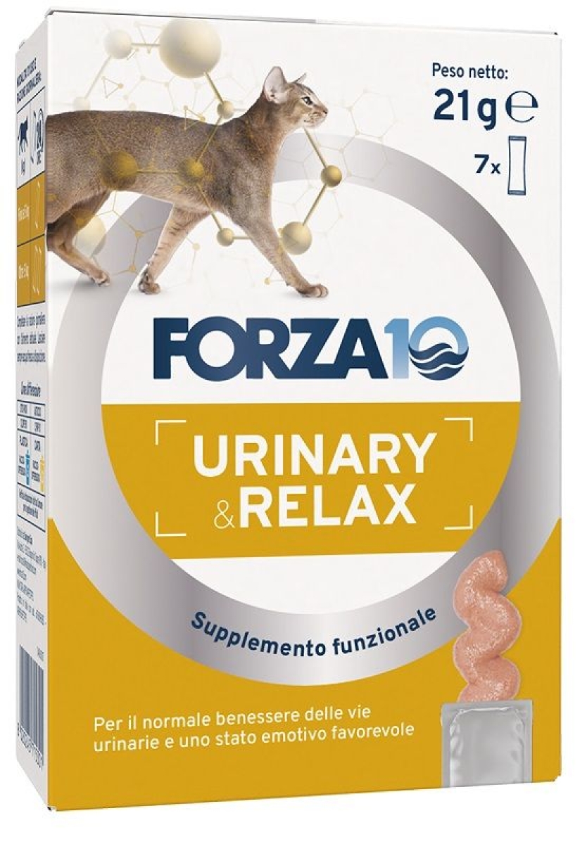 Compra Online Forza 10 gatto urinary relax supplemento 7x21gr e Trova l'offerta più bassa