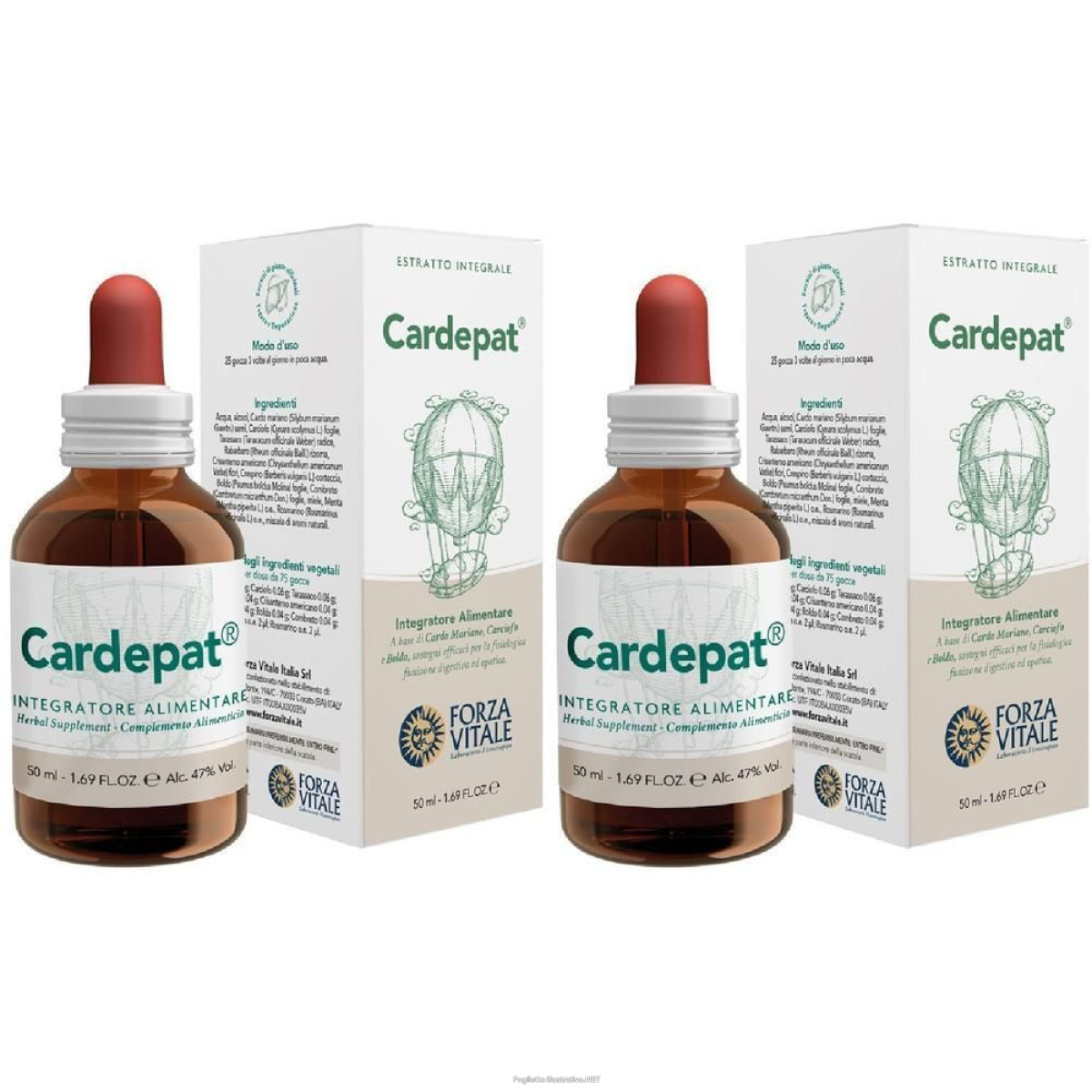 Compra Online forza vitale cardepat® 2x50 ml gocce orali e Trova l'offerta più bassa