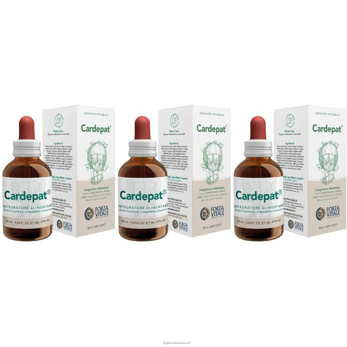 Compra Online forza vitale cardepat® 3x50 ml gocce orali e Trova l'offerta più bassa