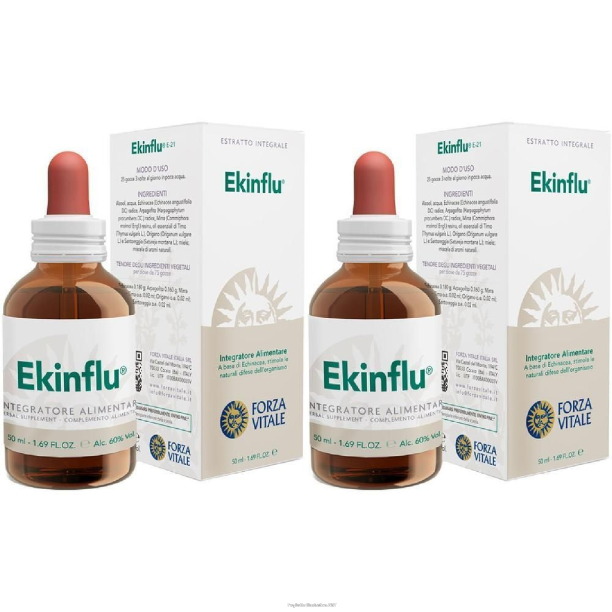 Compra Online forza vitale ekinflu 2x50 ml gocce orali e Trova l'offerta più bassa
