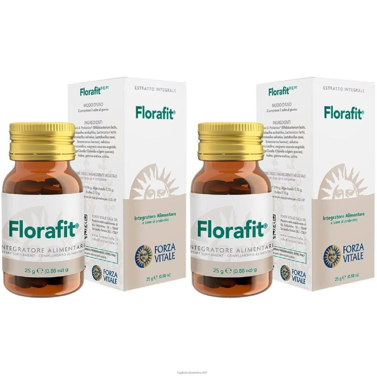 Compra Online forza vitale florafit 2x25 g compresse e Trova l'offerta più bassa