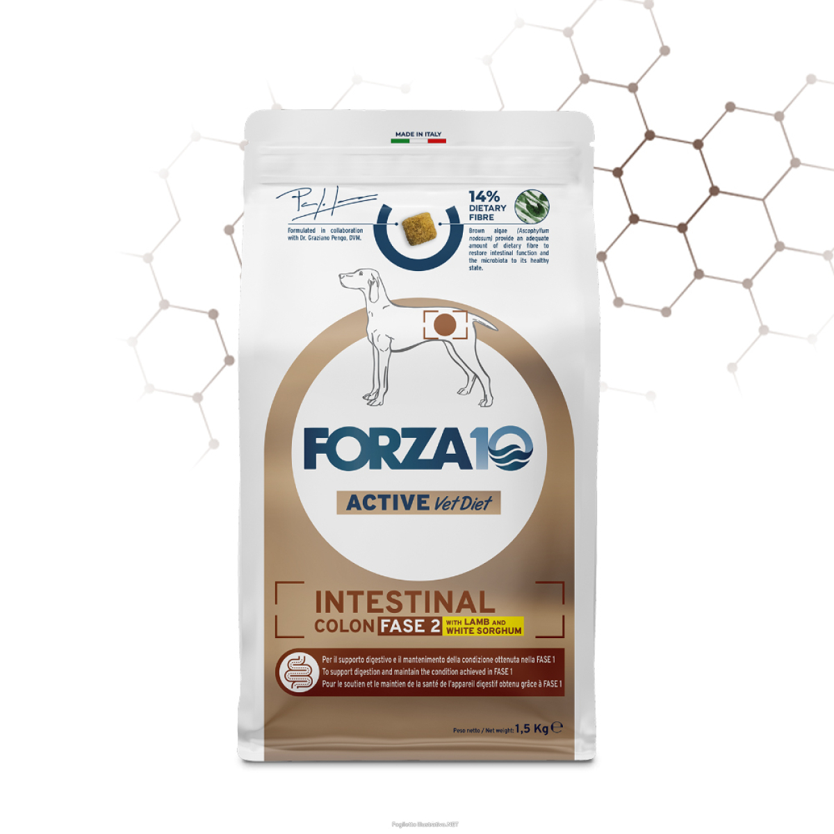 Compra Online forza10 cane fase 2 intestinal colon all breed adult agnello 1,5kg e Trova l'offerta più bassa