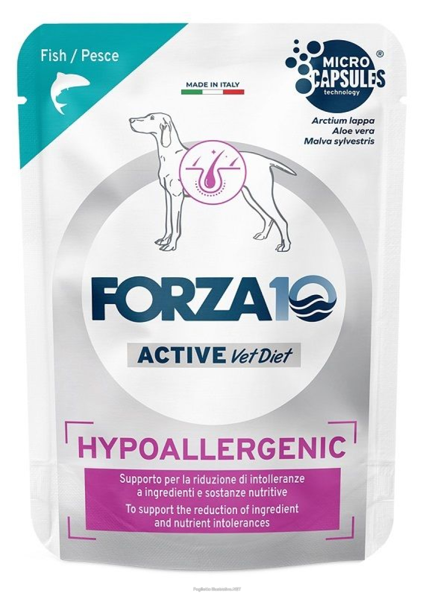 Compra Online forza10 cane hypo active pesce 100gr (bustina) e Trova l'offerta più bassa