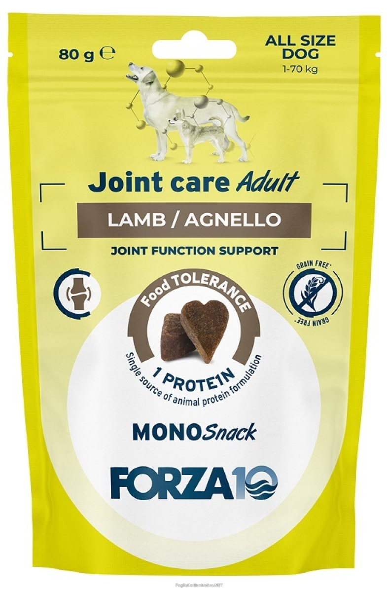 Compra Online forza10 cane mono snack joint care adult agnello 80gr e Trova l'offerta più bassa
