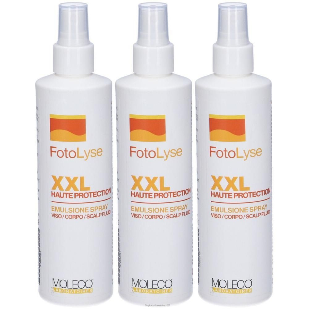 Compra Online fotolyse xxl alta protezione spray 3x200 ml emulsione e Trova l'offerta più bassa