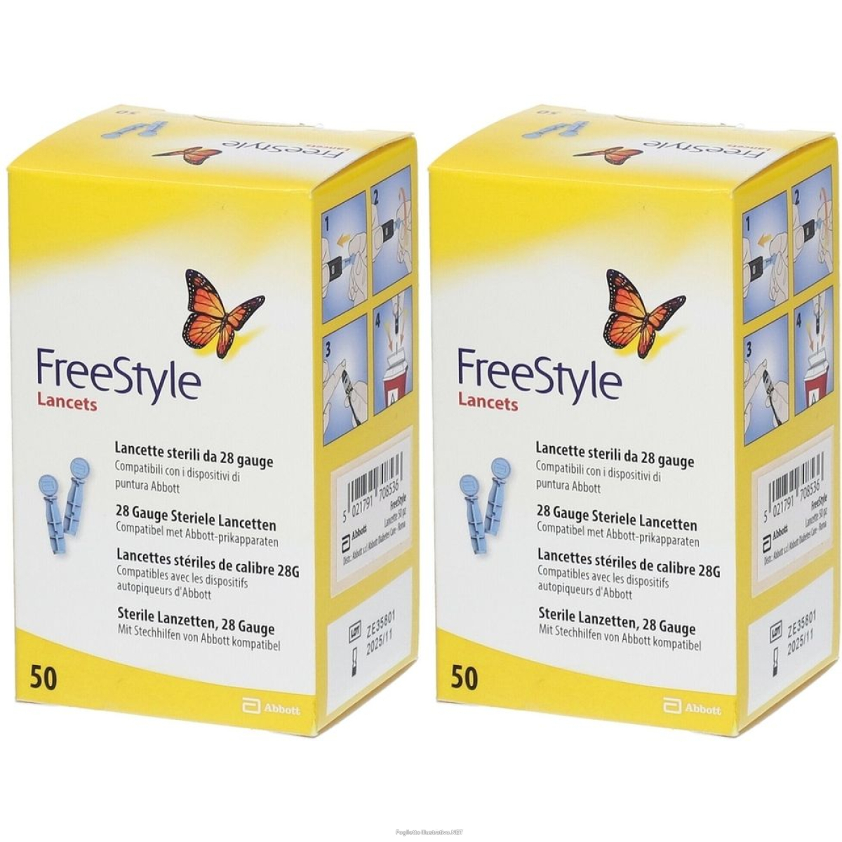 Compra Online freestyle® lancette set da 2 pz e Trova l'offerta più bassa