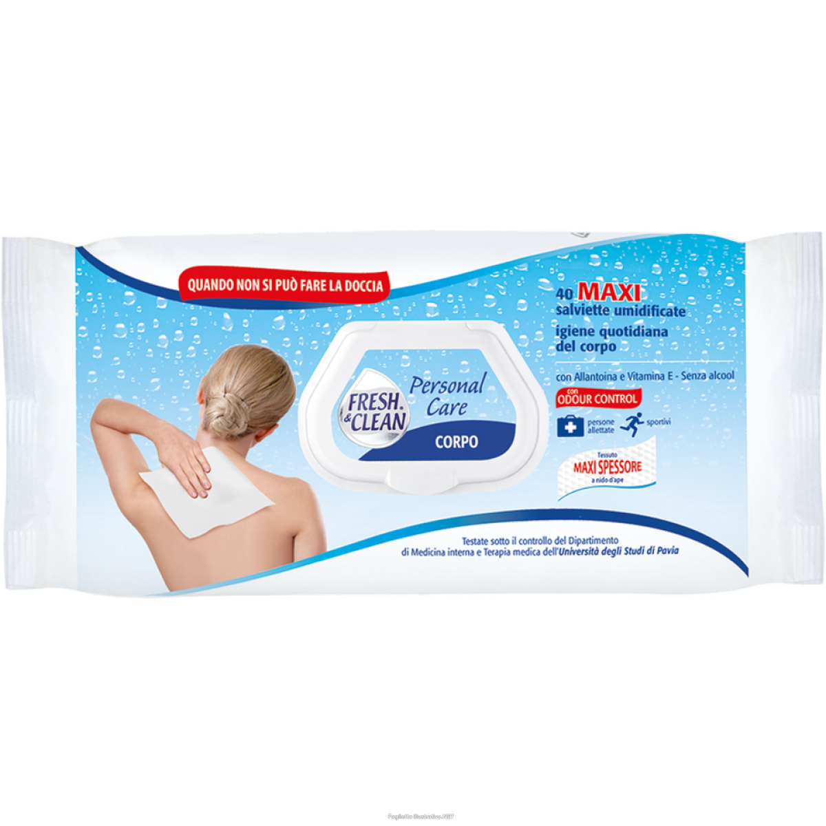 Compra Online fresh & clean personal care 40 salviettine umidificate e Trova l'offerta più bassa