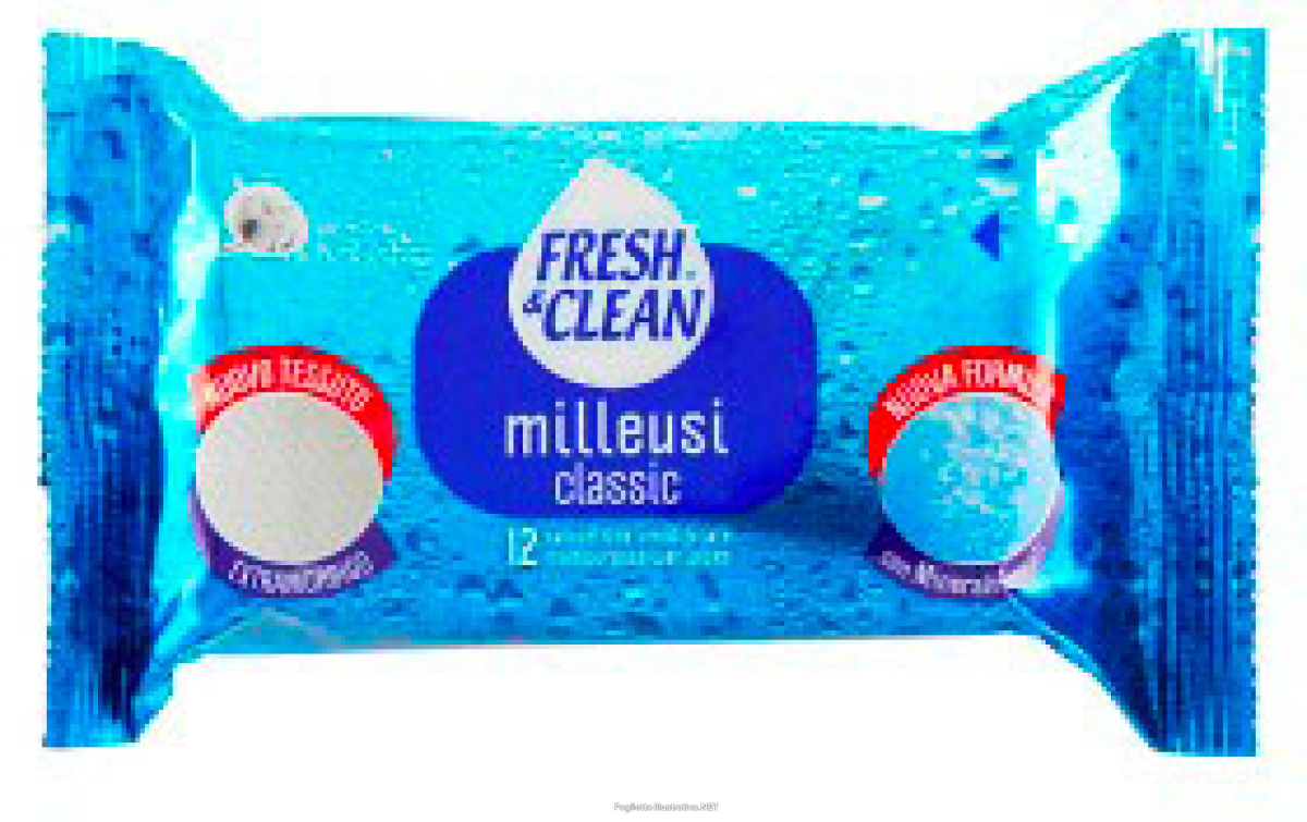 Compra Online fresh&clean salviettine umidificate milleusi classic 12 salviette e Trova l'offerta più bassa