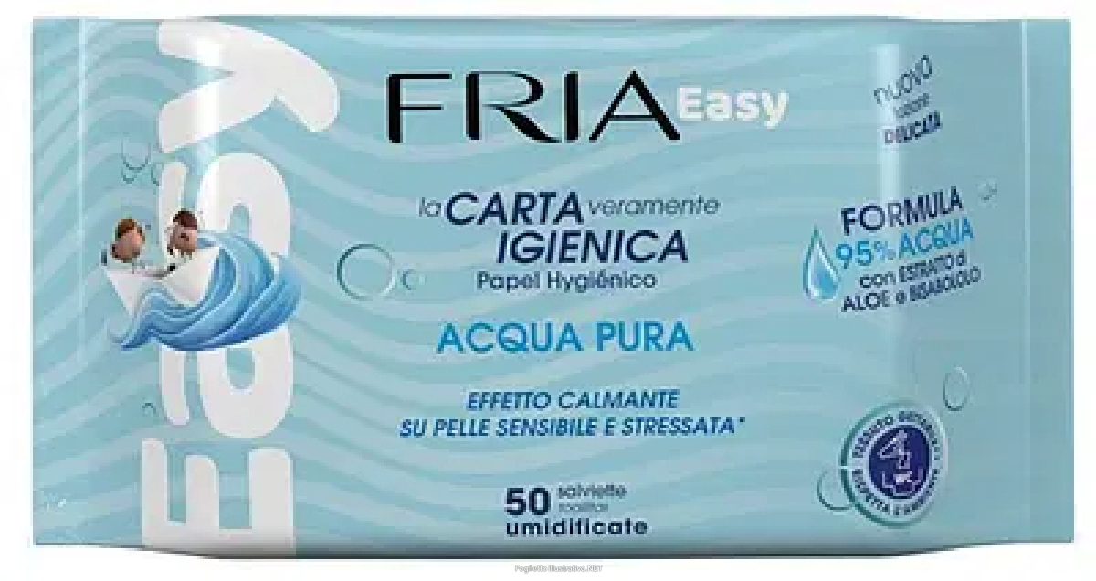 Compra Online fria easy carta igienica salviette intime acqua pura con aloe 50 pezzi e Trova l'offerta più bassa