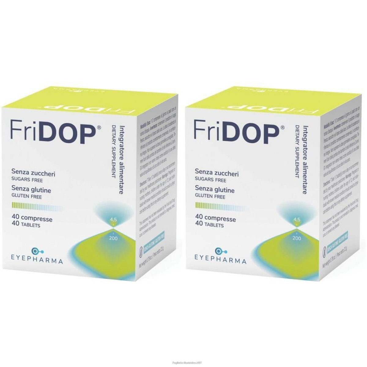 Compra Online fridop 40 compresse 2x40 pz e Trova l'offerta più bassa