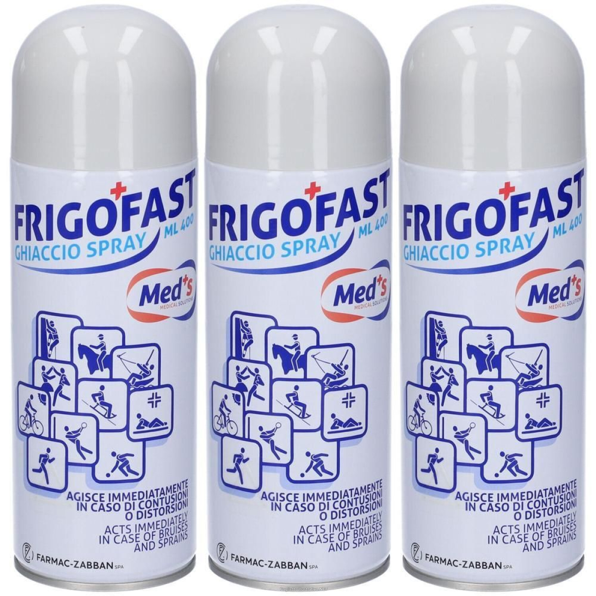 Compra Online frigofast ghiaccio spray 400 ml 3x400 ml e Trova l'offerta più bassa