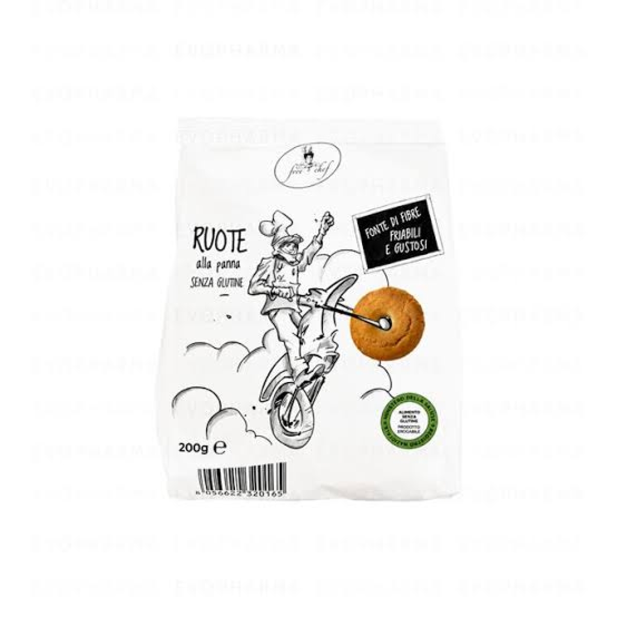 Compra Online Frollini free chef ruote alla panna senza glutine, 200g e Trova l'offerta più bassa