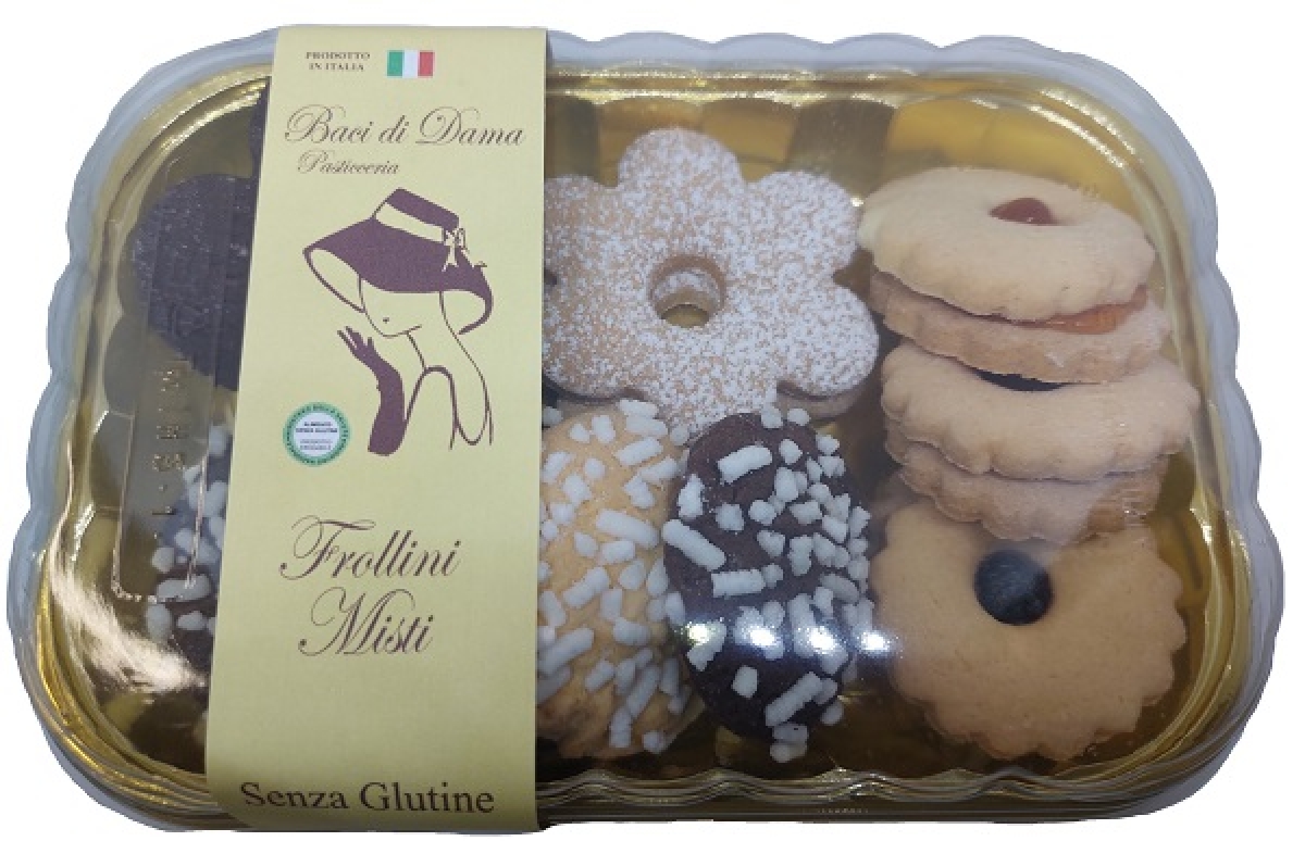 Compra Online Frollini misti baci di dama senza glutine, 160g e Trova l'offerta più bassa