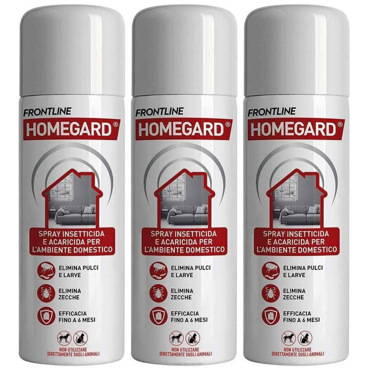 Compra Online frontline homegard 250 ml, spray insetticida, antipulci e acaricida pe e Trova l'offerta più bassa