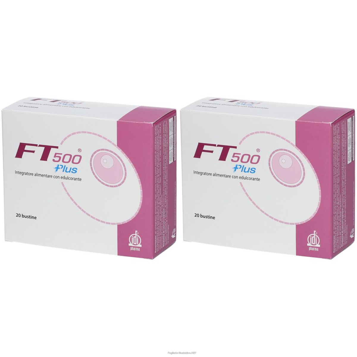 Compra Online ft 500® plus set da 2 2x20 pz bustina e Trova l'offerta più bassa