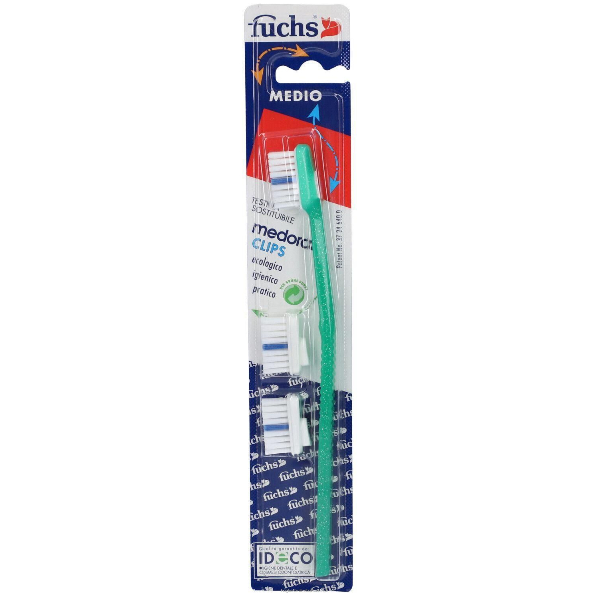 Compra Online fuchs medoral clips spazzolino medio 5x1 pz da denti e Trova l'offerta più bassa
