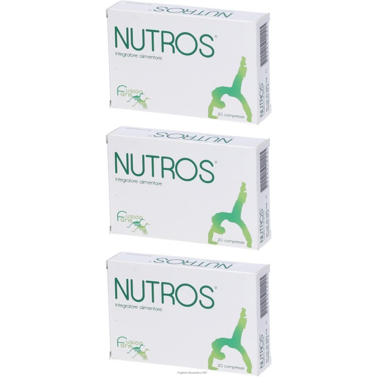 Compra Online fusion farm nutros® 3x20 pz compresse e Trova l'offerta più bassa