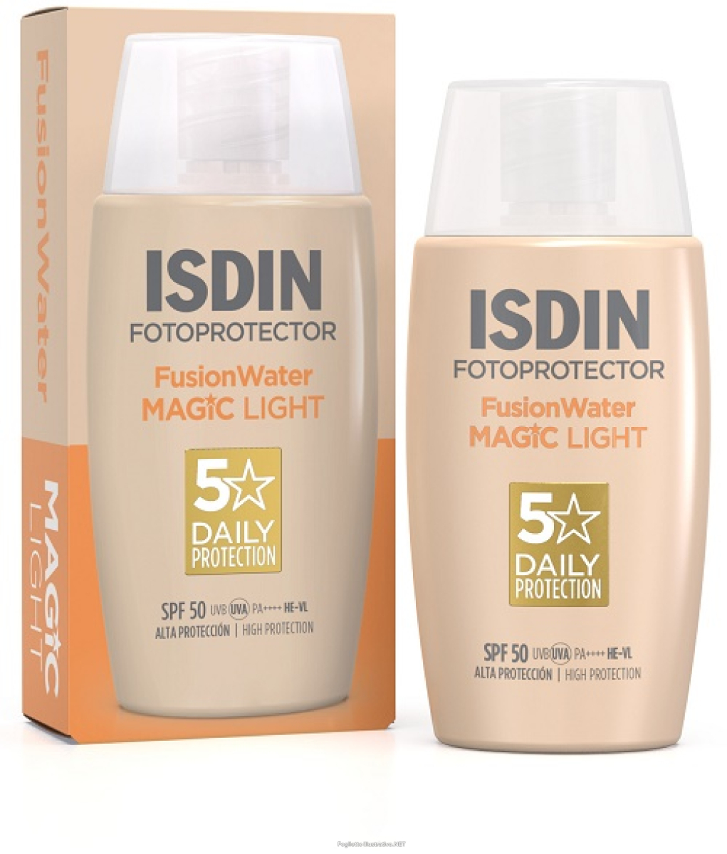 Compra Online fusion water magic color light spf50 50 ml e Trova l'offerta più bassa