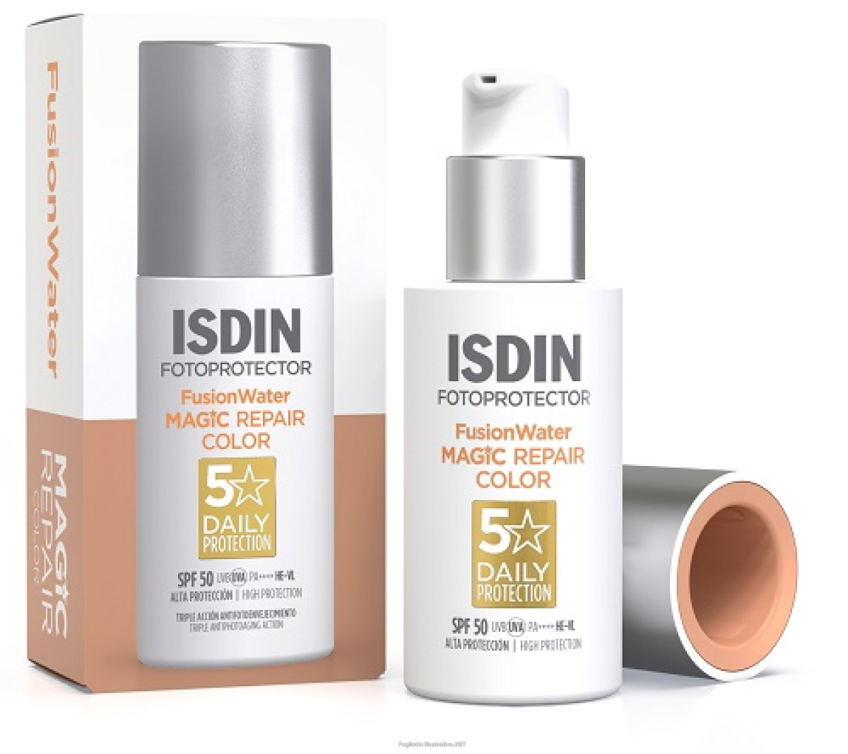 Compra Online fusion water magic repair color spf50  50 ml e Trova l'offerta più bassa
