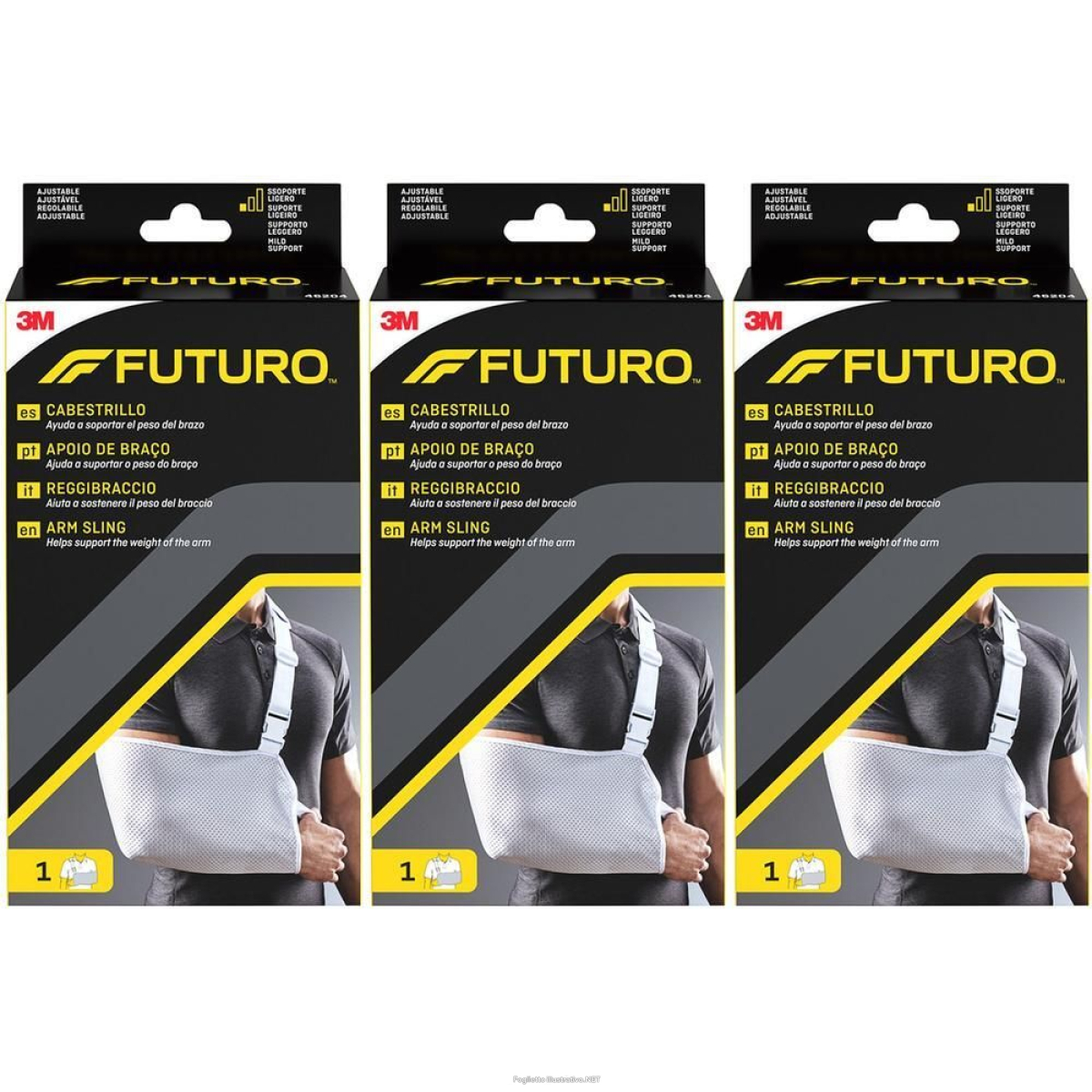 Compra Online futuro reggibraccio per adulti 3x1 pz bendaggio/i e Trova l'offerta più bassa