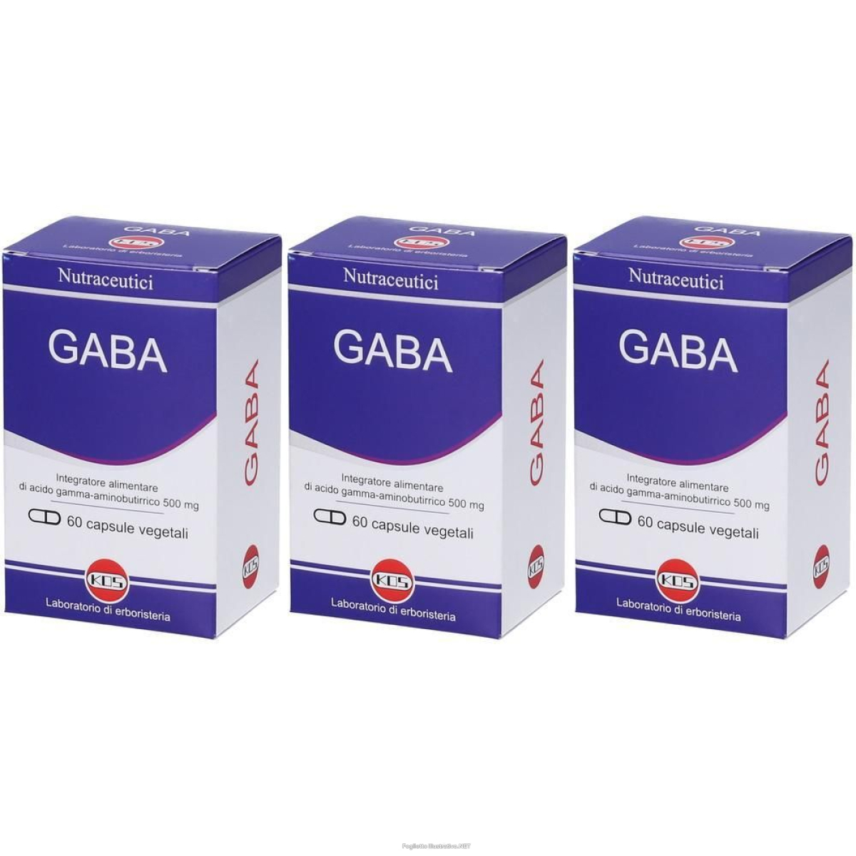 Acquista Online gaba 500mg 60 capsule 3x36 g e Cerca il miglior prezzo