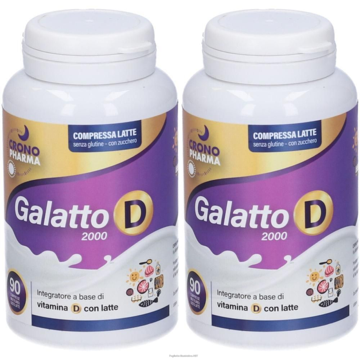 Acquista Online galatto d 2000 in compresse 2x90 pz e Cerca il miglior prezzo