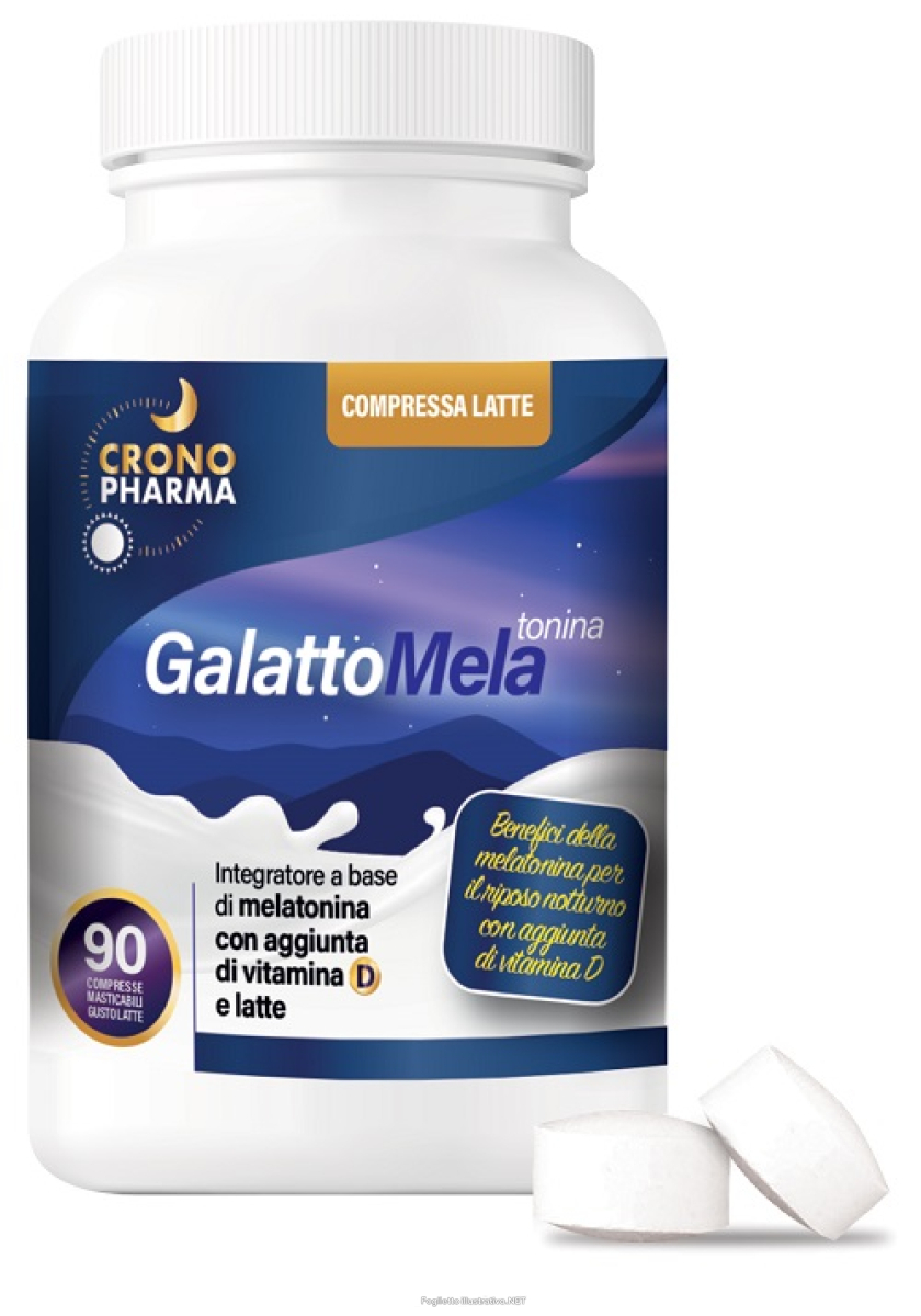 Acquista Online galatto melatonina 90 compresse e Cerca il miglior prezzo
