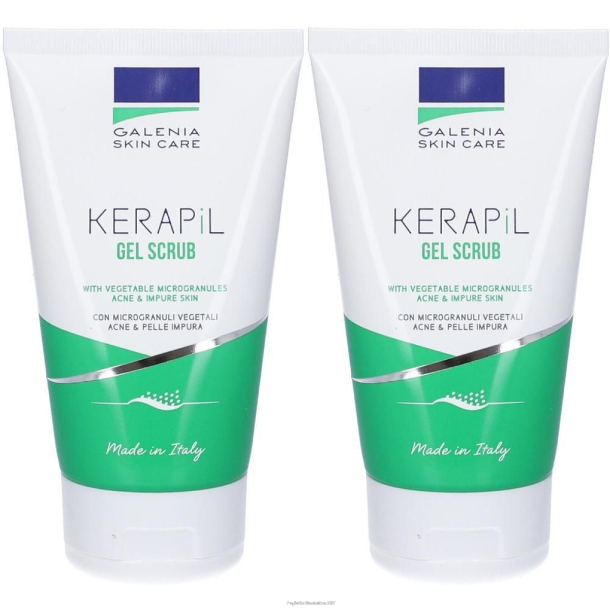 Acquista Online galenia skin care kerapil gel scrub 2x125 ml e Cerca il miglior prezzo