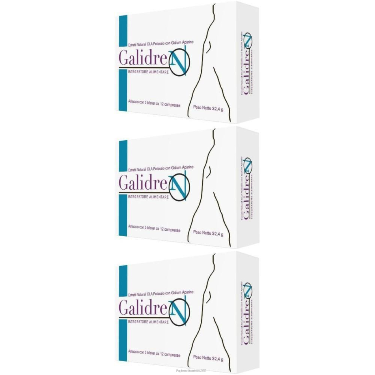 Acquista Online galidren 36 compresse 3x36 pz e Cerca il miglior prezzo