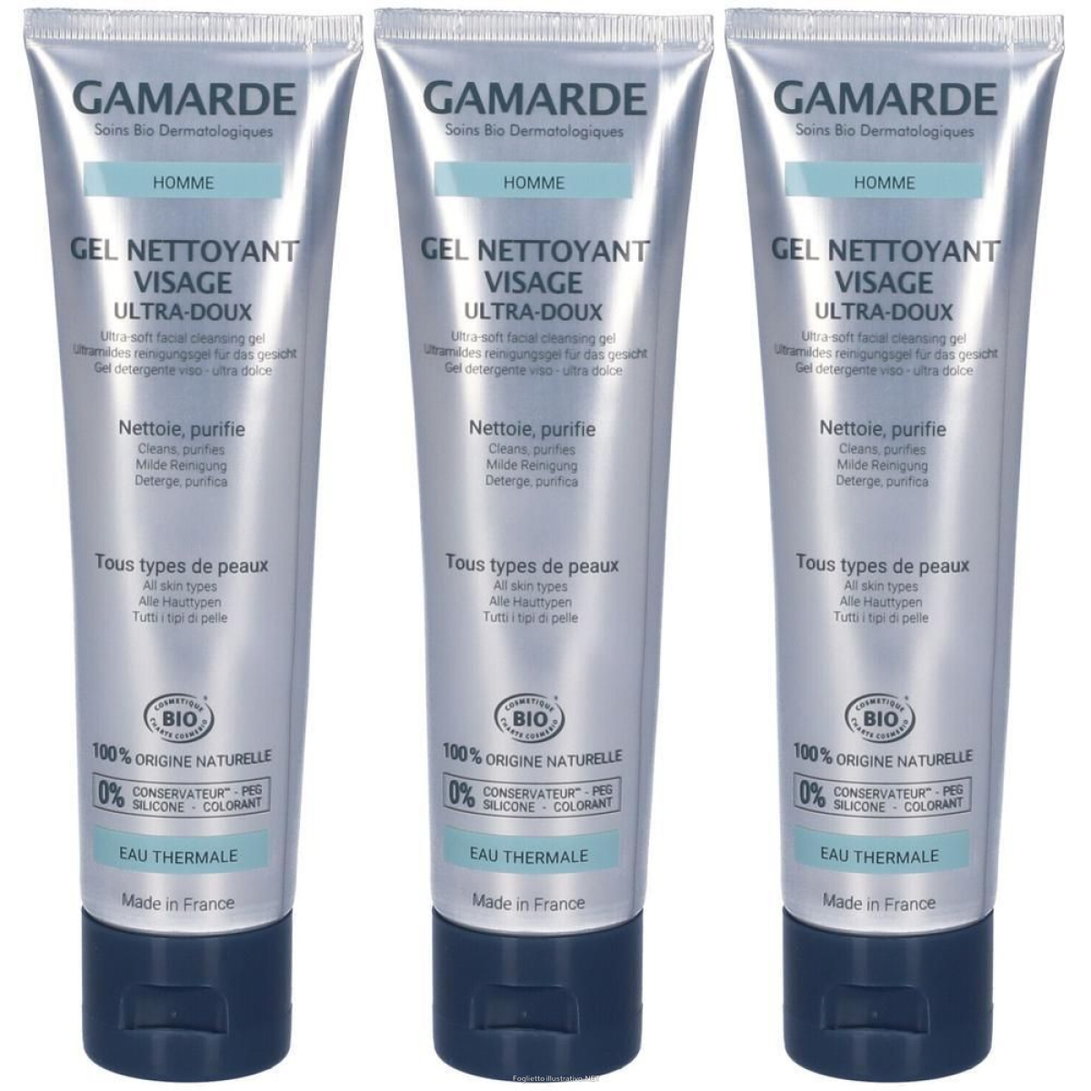 Acquista Online gamarde gel detergente viso ultra delicato 3x100 g e Cerca il miglior prezzo