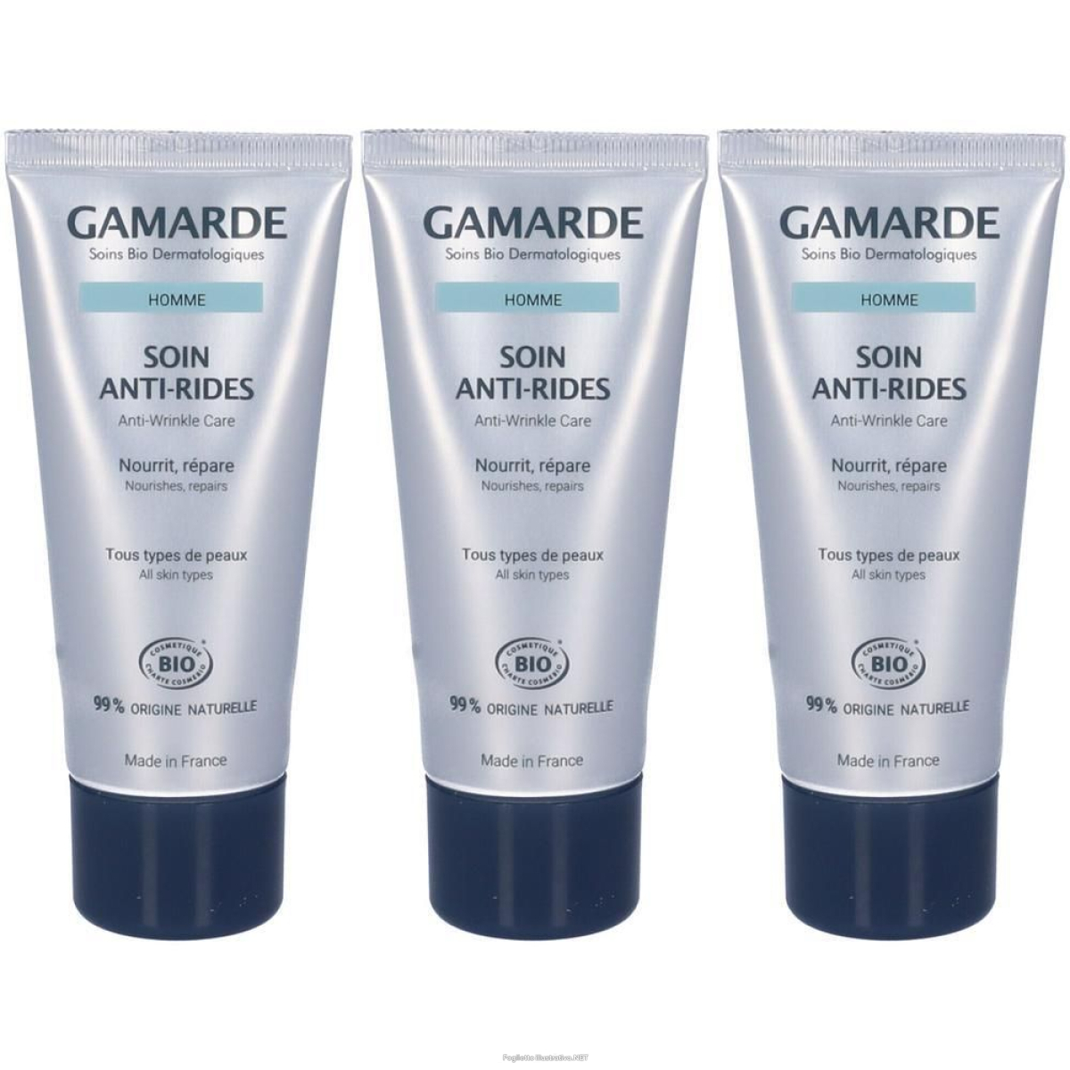 Acquista Online gamarde uomo cura anti-rughe 3x40 g e Cerca il miglior prezzo