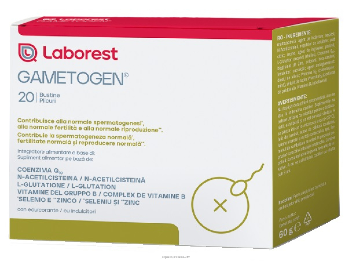 Acquista Online gametogen 20 buste integratore alimentare che favorisce l’omeostasi e il naturale equilibrio delle vie riproduttive. e Cerca il miglior prezzo