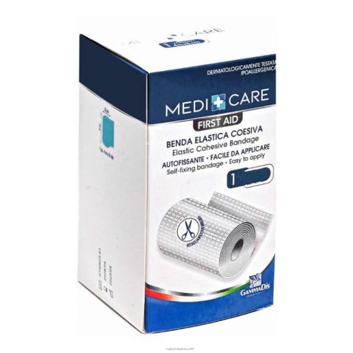 Acquista Online gammadis farmaceutici medicare - benda elastica coesiva 4cm x 4m 1 pezzo e Cerca il miglior prezzo