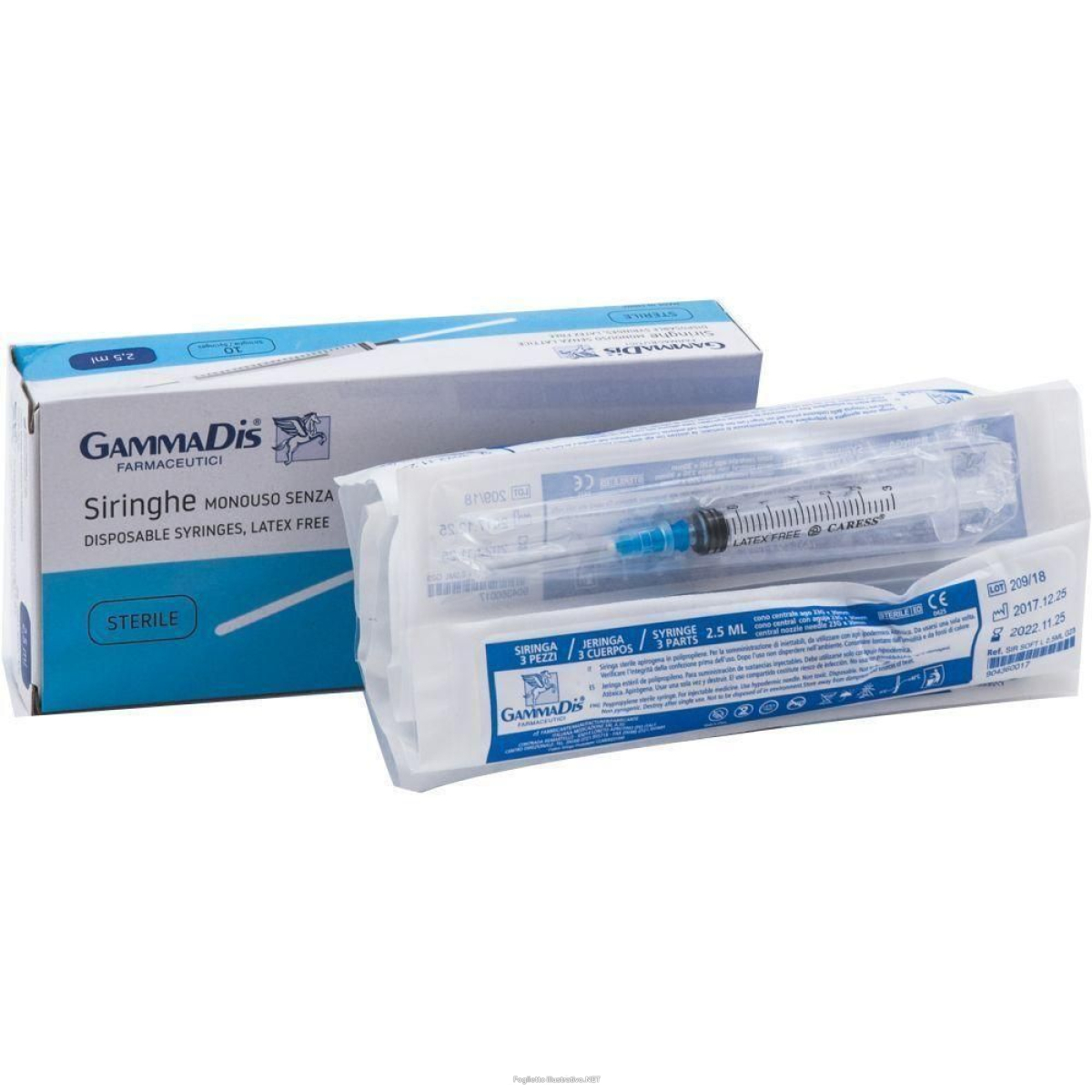 Acquista Online gammadis siringa soft 2,5ml ago g23 10 pezzi 5x10 pz siringhe e Cerca il miglior prezzo