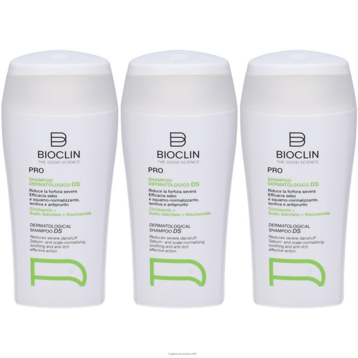 Acquista Online ganassini bioclin pro shampoo dermatologico ds 3x125 ml e Cerca il miglior prezzo