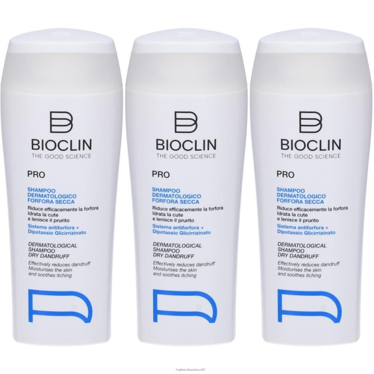 Acquista Online ganassini bioclin pro shampoo dermatologico forfora secca 3x200 ml sha e Cerca il miglior prezzo