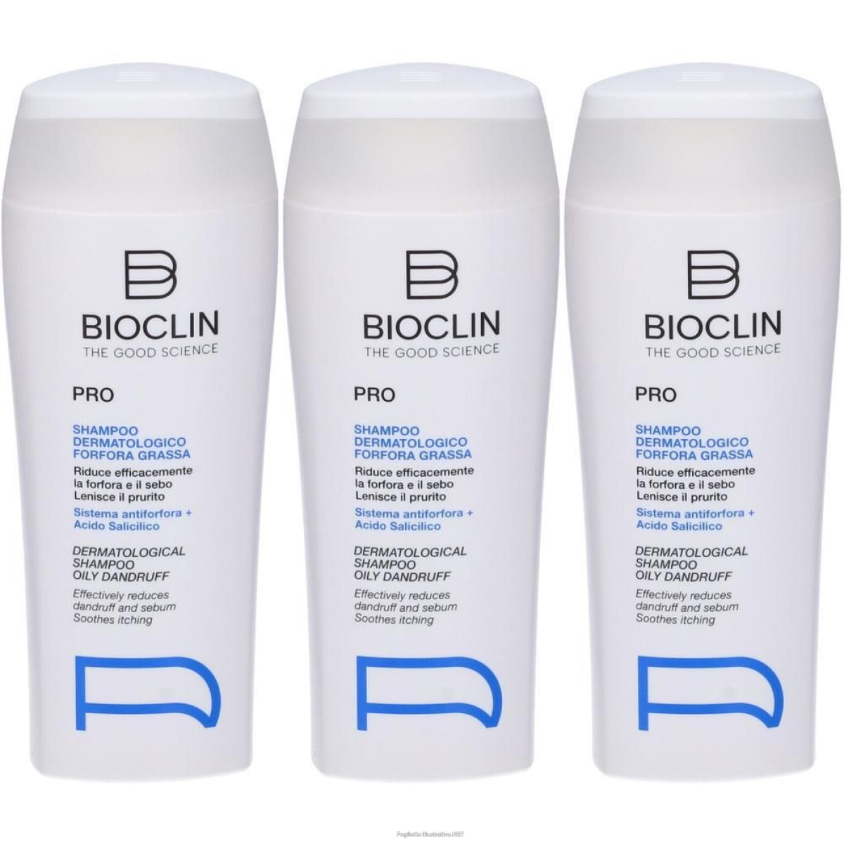Acquista Online ganassini bioclin pro shampoo forfora grassa 3x200 ml e Cerca il miglior prezzo