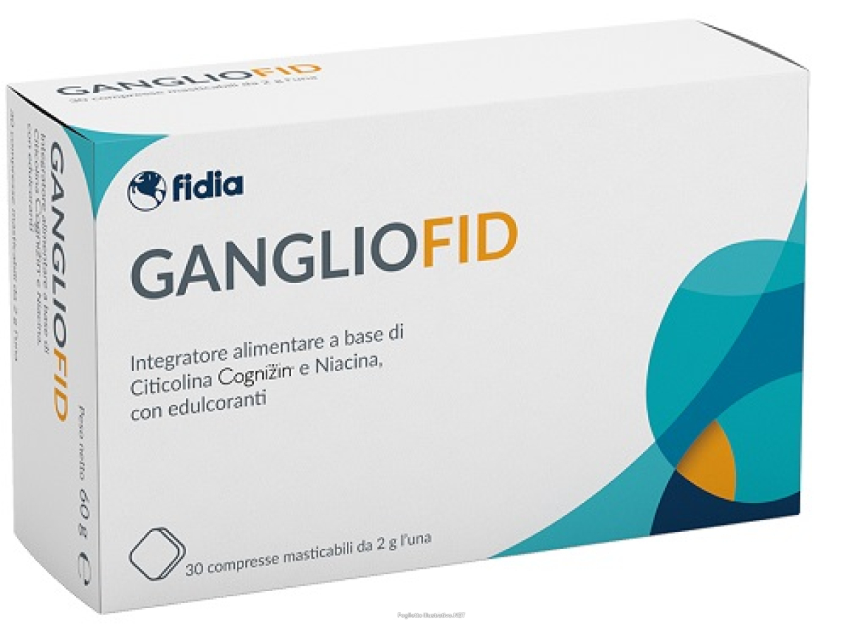 Acquista Online gangliofid 30 compresse masticabili e Cerca il miglior prezzo